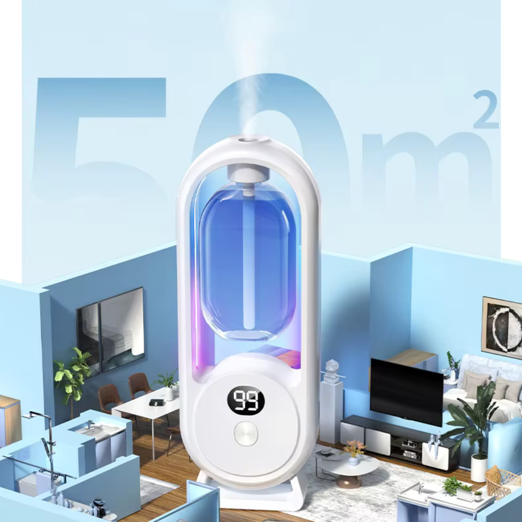 Diffuseur d’huiles essentielles naturel ( vendu sans huile), 40 ml, ≤ 36 dB (mural ou bureau) | ZENAURA