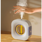 Diffuseur huiles essentielles ( sans huile) - Aromathérapie mural & portable 50 ml, 4 modes à intervalles, recharge USB silencieuse ≤ 36 dB | CALMSPIRIT