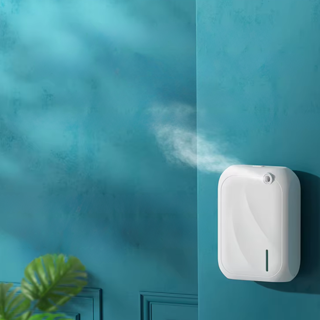 Diffuseur huiles essentielles Bluetooth blanc 140 ml, 200 m³, ultra-silencieux | SLEEPEASE