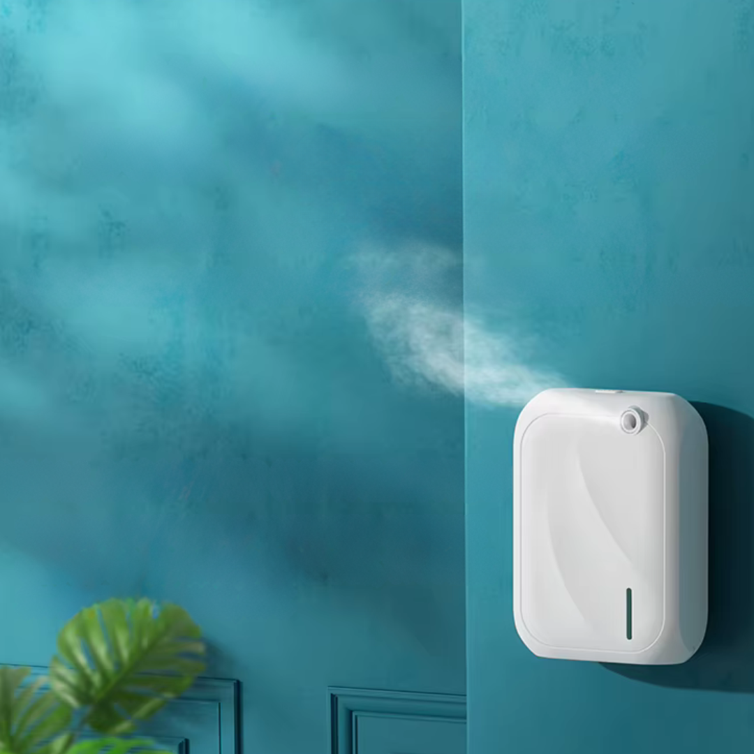 Diffuseur huiles essentielles Bluetooth blanc 140 ml, 200 m³, ultra-silencieux | SLEEPEASE