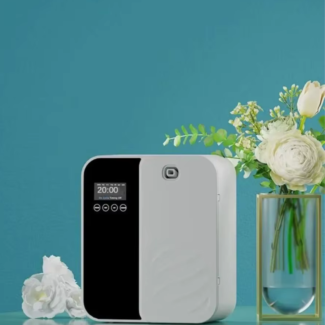 Diffuseur huiles essentielles mural 1000m³ à écran tactile | MISTAURA