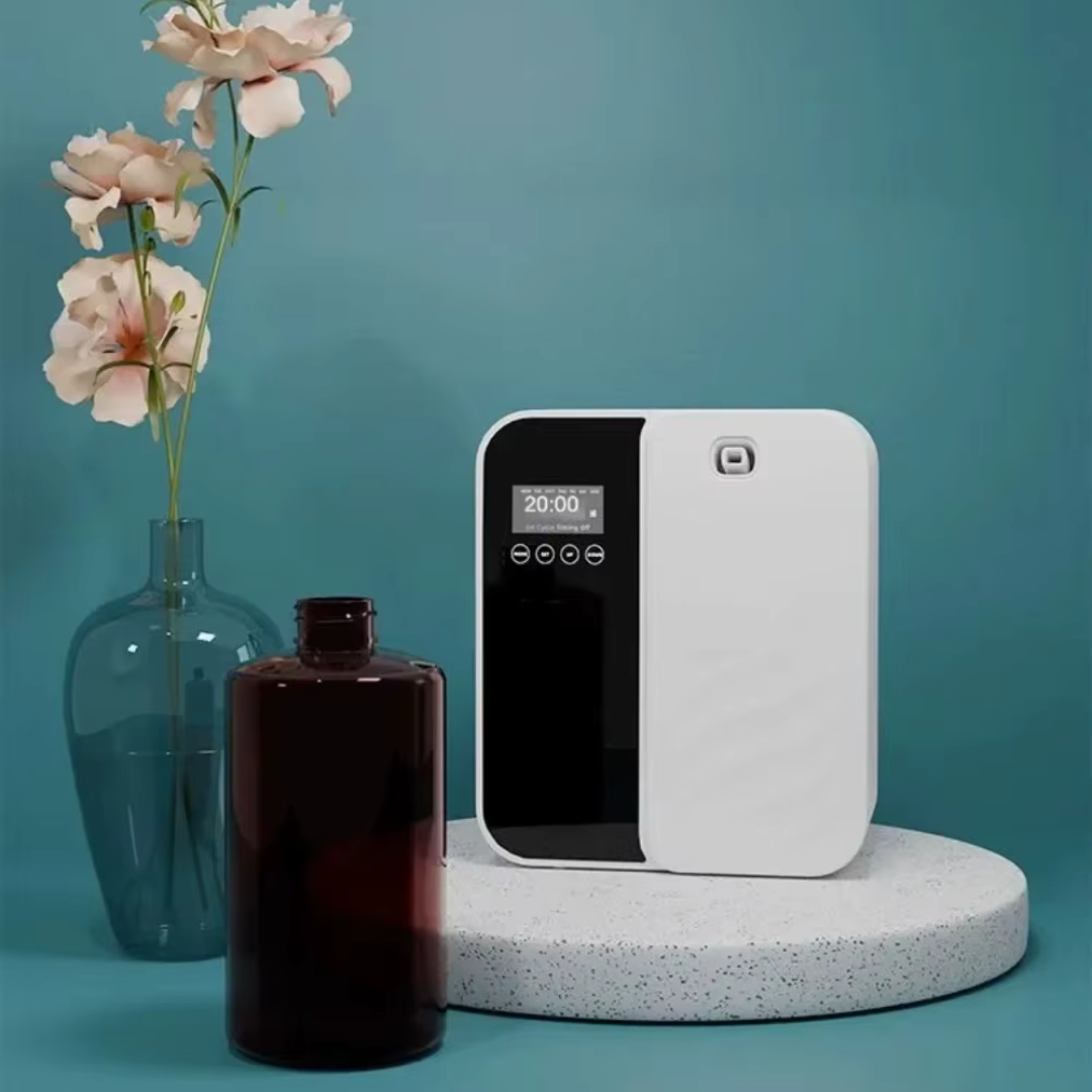 Diffuseur huiles essentielles mural 1000m³ à écran tactile | MISTAURA