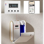 Diffuseur huiles essentielles Wi-Fi & Bluetooth 350 ml (300–500 m³), silencieux noir ou blanc | ELYSIA