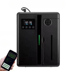 Diffuseur d’huiles essentielles Bluetooth 160 ml (100–300 m³), silencieux noir/blanc | ZENMIST