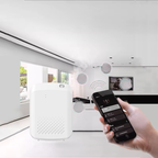 Diffuseur huiles essentielles Wi-Fi & Bluetooth 400 ml (500–1000 m³), mural/posé, silencieux noir ou blanc | AROMAGLOW