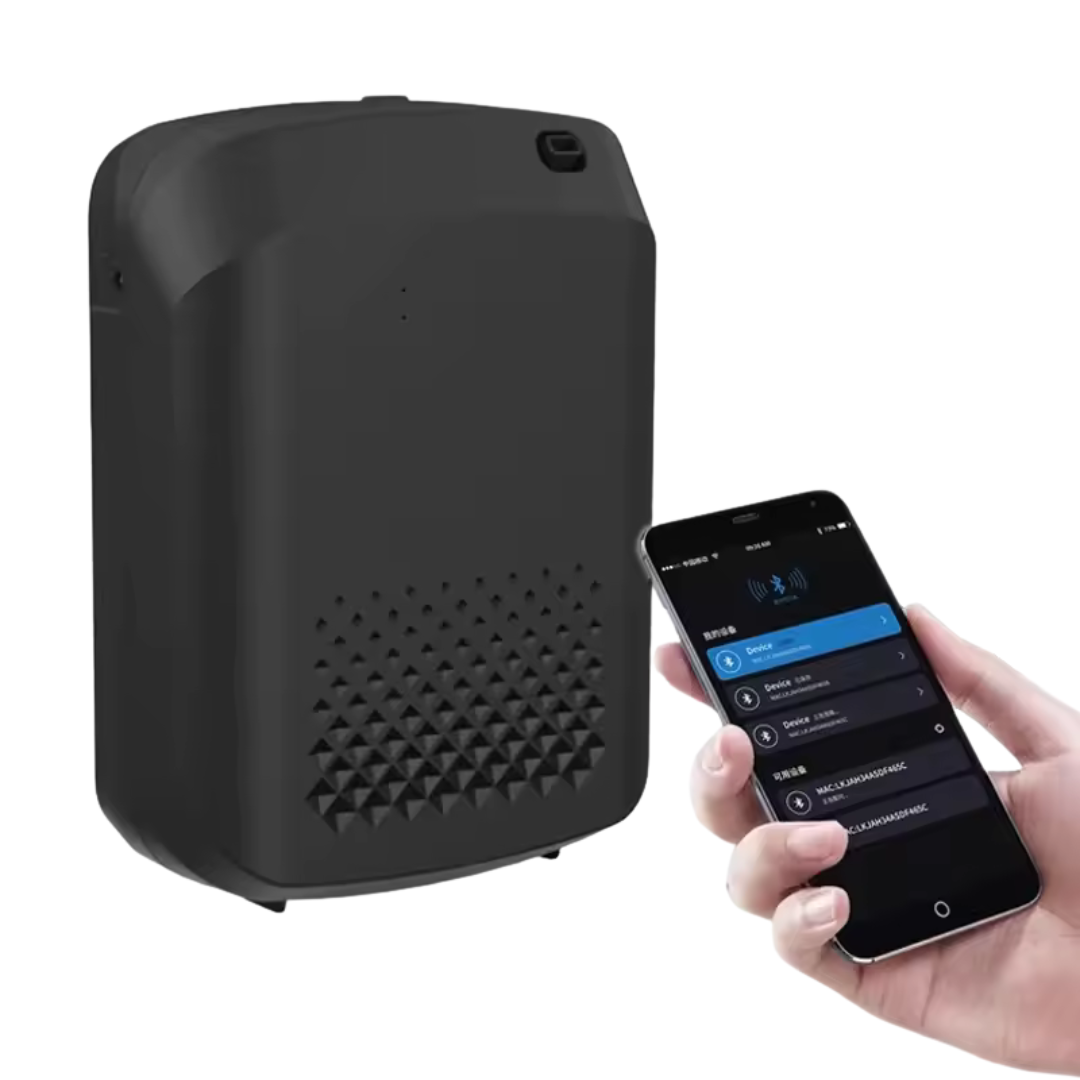 Diffuseur huiles essentielles Wi-Fi & Bluetooth 400 ml (500–1000 m³), mural/posé, silencieux noir ou blanc | AROMAGLOW