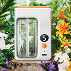 Diffuseur huiles essentielles mural & portable à brume fine 40 ml(vendu sans huile) USB-C rechargeable, silencieux ≤ 36 dB | PUREZEN